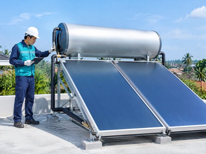 Teknisi Service Solar Water Heater di Tangerang